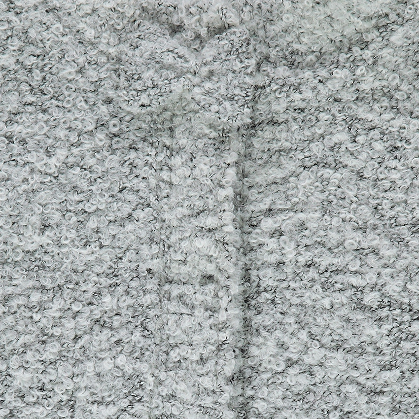 Gilet pressionné en tricot fantaisie 