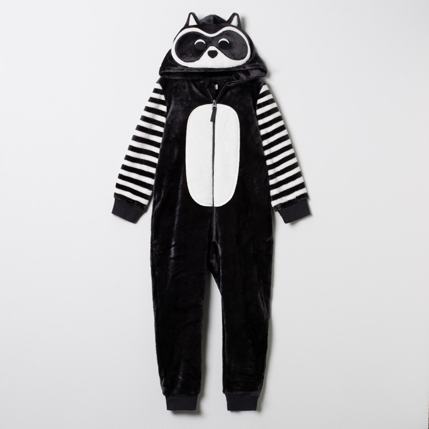 Surpyjama en sherpa raton laveur 