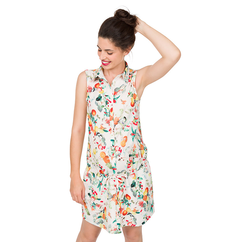 Robe de grossesse avec imprimé fruits all-over 