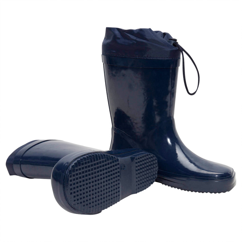 Bottes de pluie avec print et col imperméable 