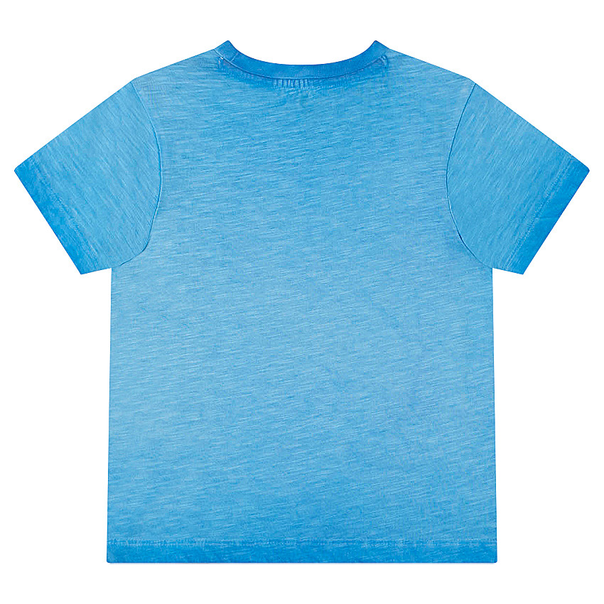 Tee-shirt manches courtes effet tie and dye avec print logo Warner Superman  