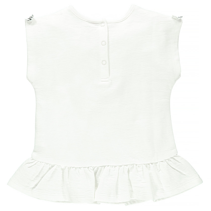 Tunique manches courtes avec print zèbre 