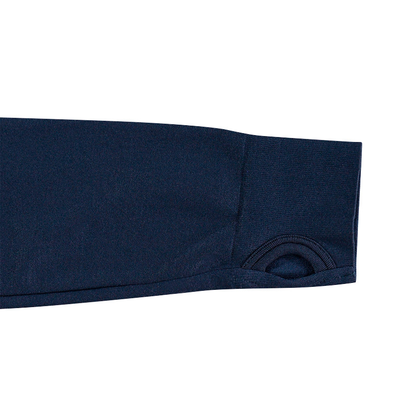 Tee-shirt manches longues en jersey avec bandes appliquées 