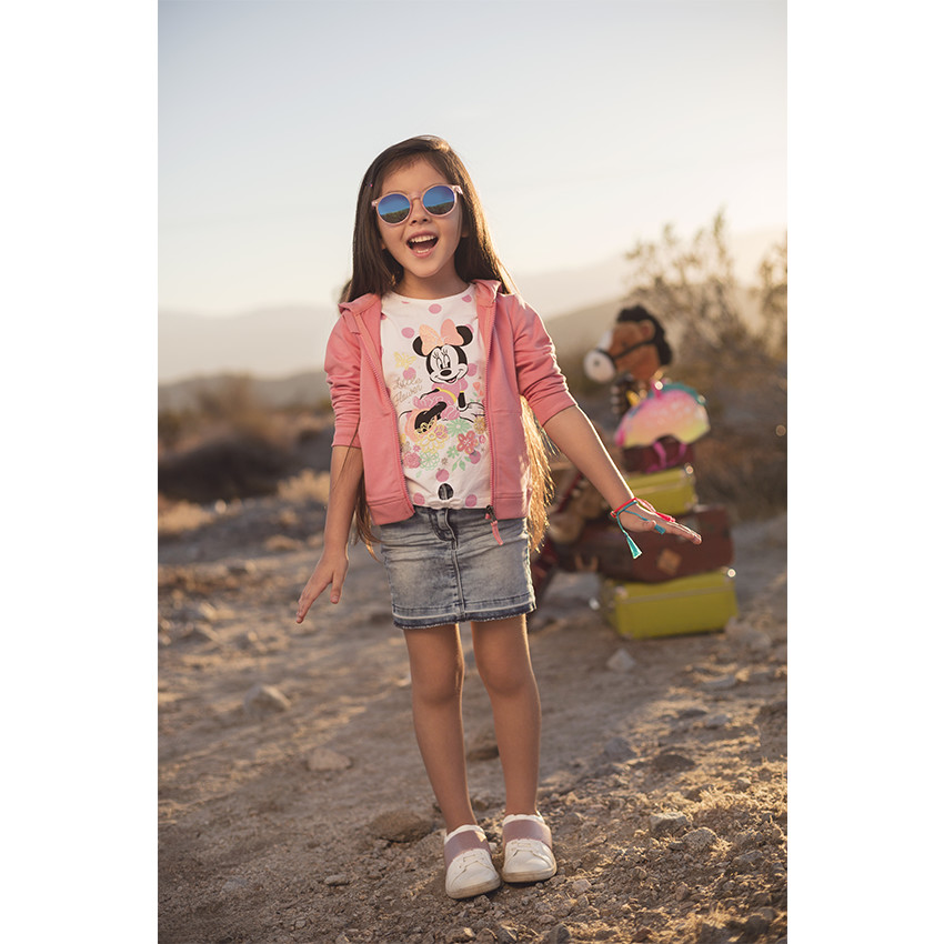 Gilet à capuche en molleton zippé 