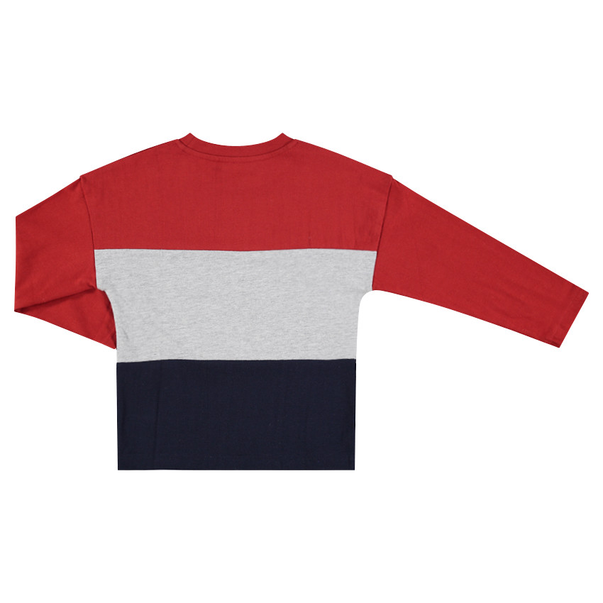 Tee-shirt manches longues en jersey avec symboles printés 