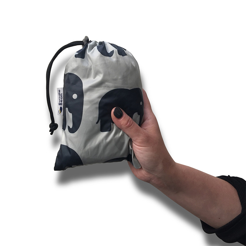 Protection de pluie pour porte-bébé - Eléphant 