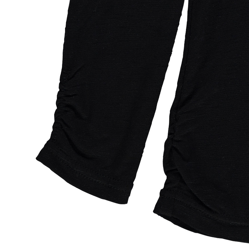 Sous-pull en jersey slub à col roulé 