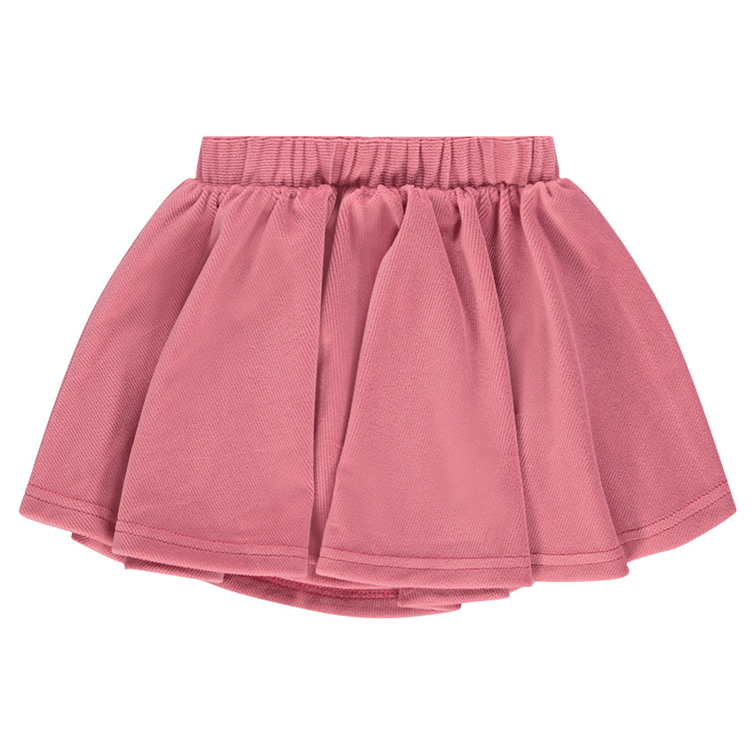 Jupe en velours côtelée 