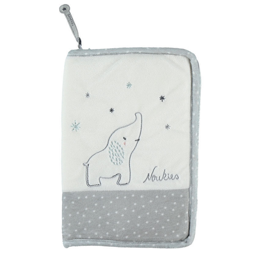Protège carnet de santé en Veloudoux® - Anna & Milo 