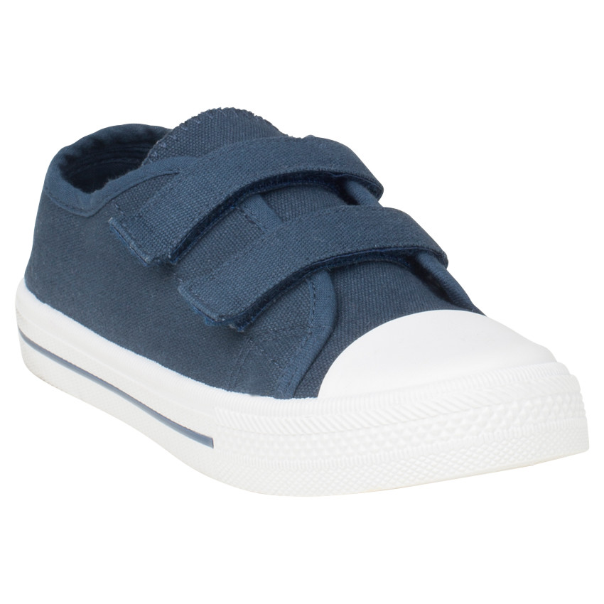 Baskets basses en toile à scratchs du 20 au 23 