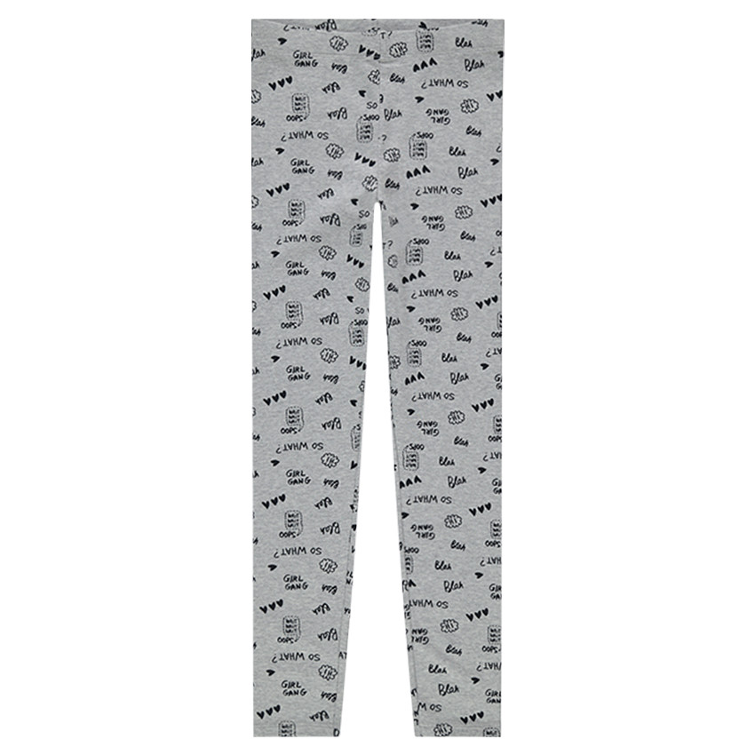 Legging en jersey avec motif printé all-over 