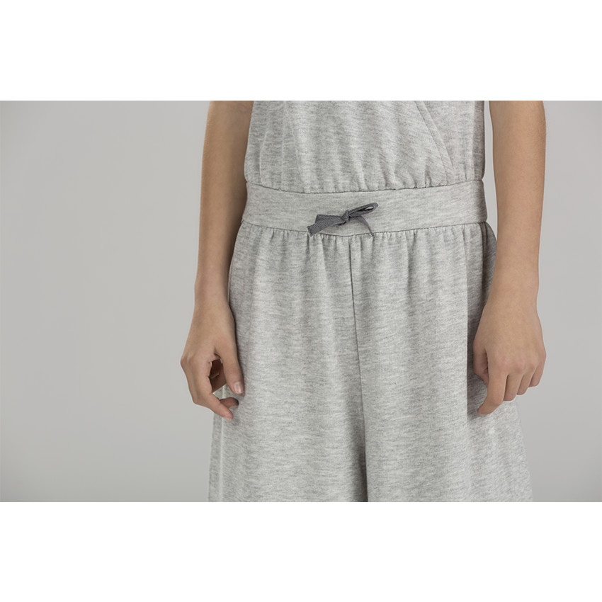 Junior - Combinaison 7/8ème en molleton léger croisée devant 