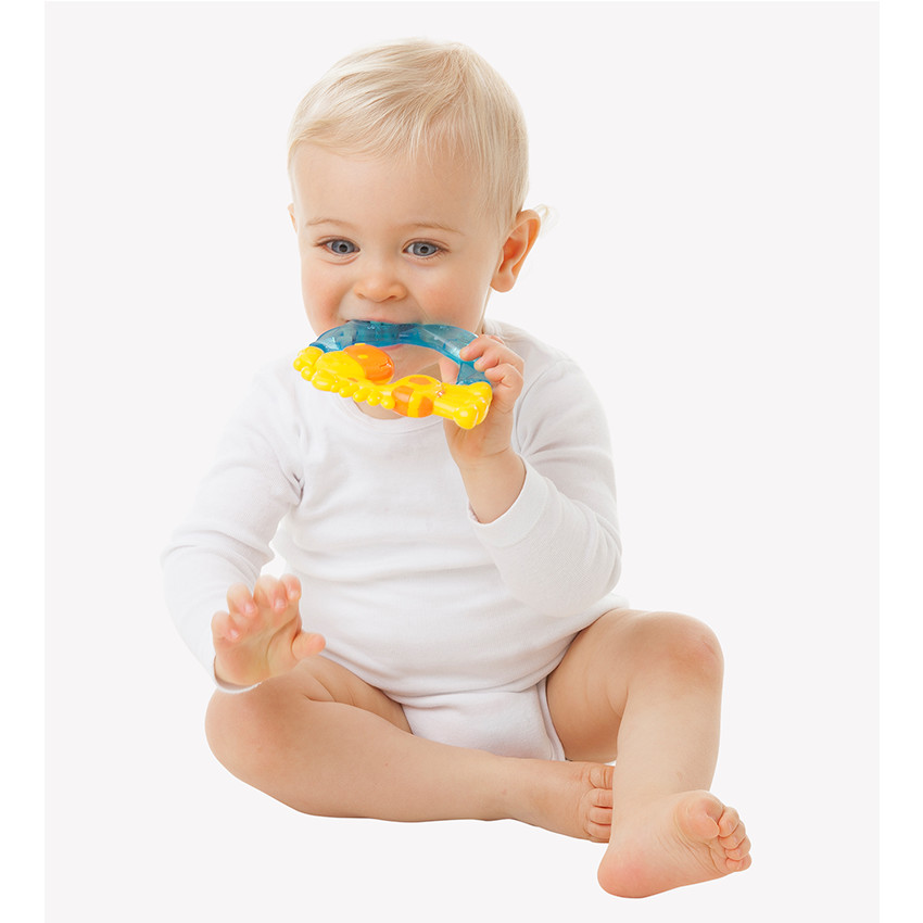 Anneau de dentition réfrigérant - Jerry la girafe 