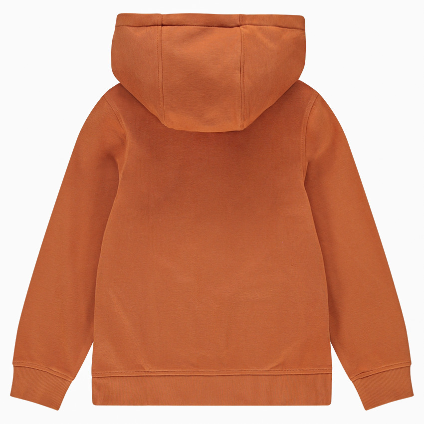 Junior - Gilet en molleton avec capuche doublée sherpa 