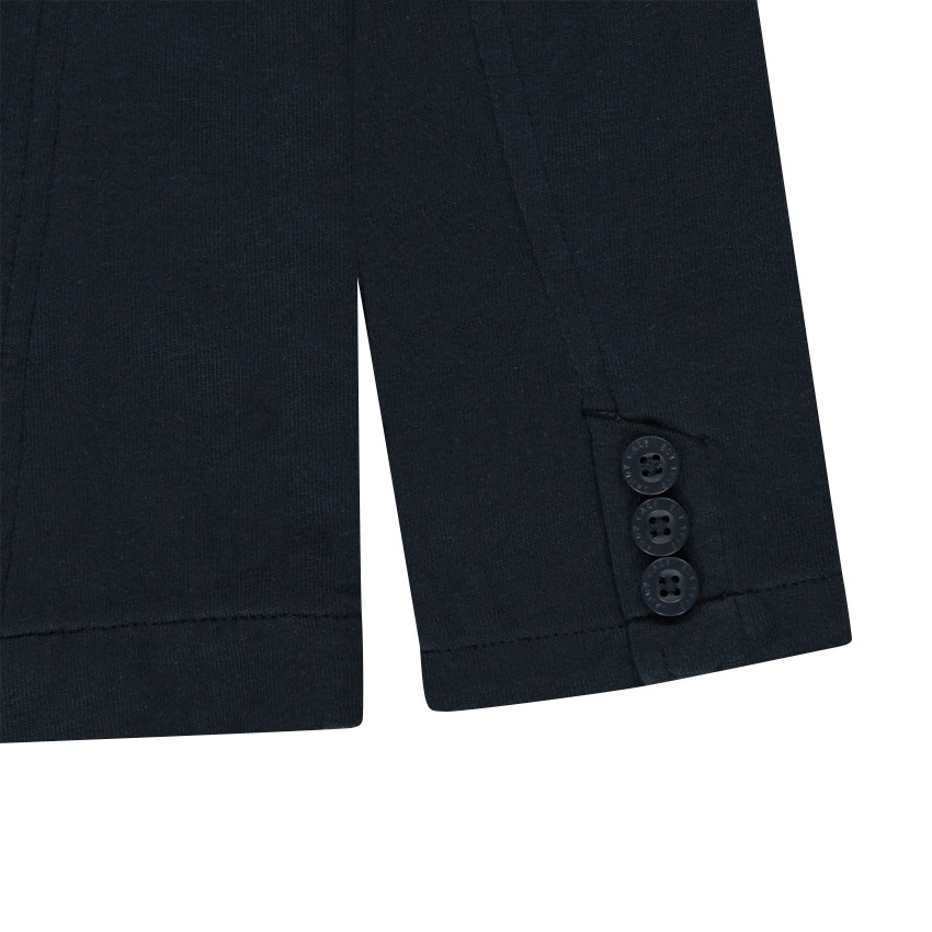 Blazer en jersey avec poche passepoilée fantaisie 