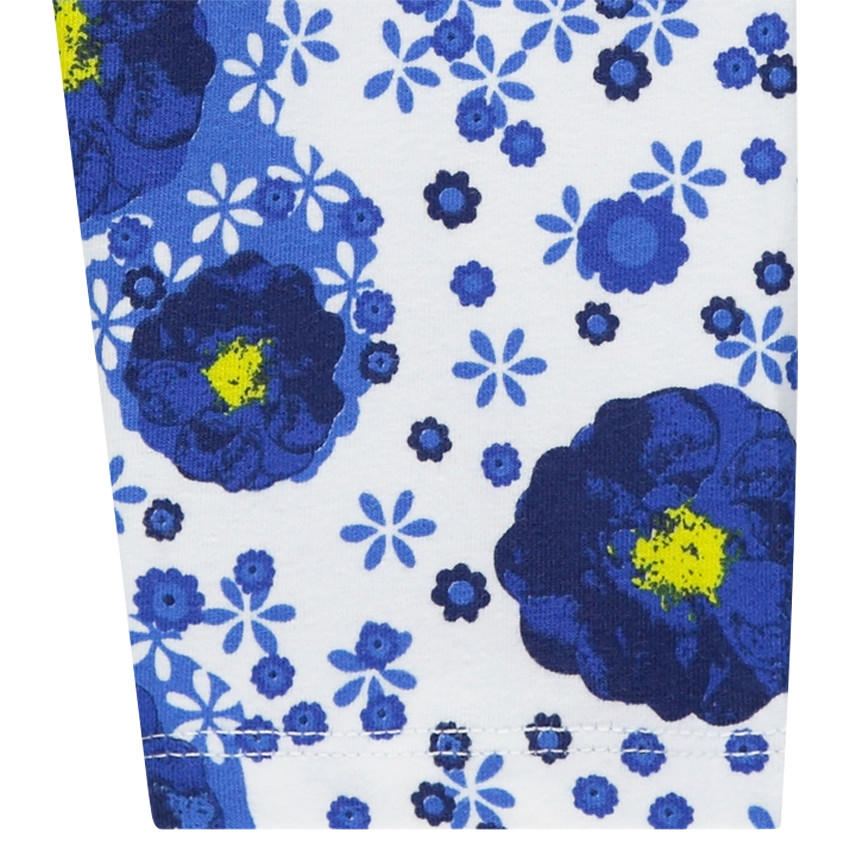 Legging mi-mollet imprimé fleurs 