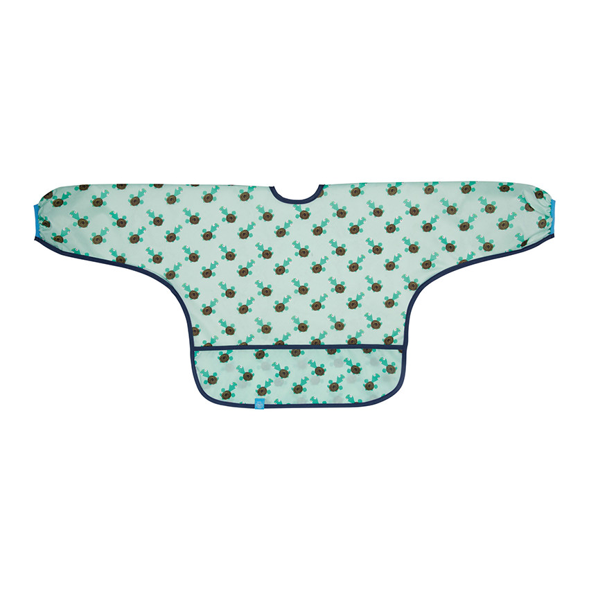 Bavoir manches longues Wildlife – Tortue 