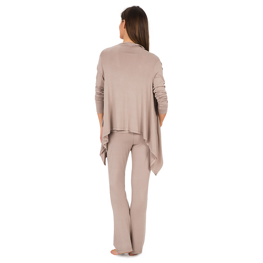 Set de nuit 3 pièces de grossesse uni 