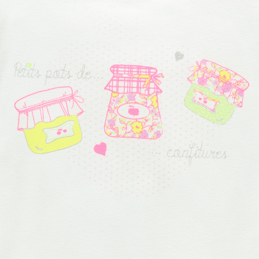 Tunique naissance à volants et print fantaisie 