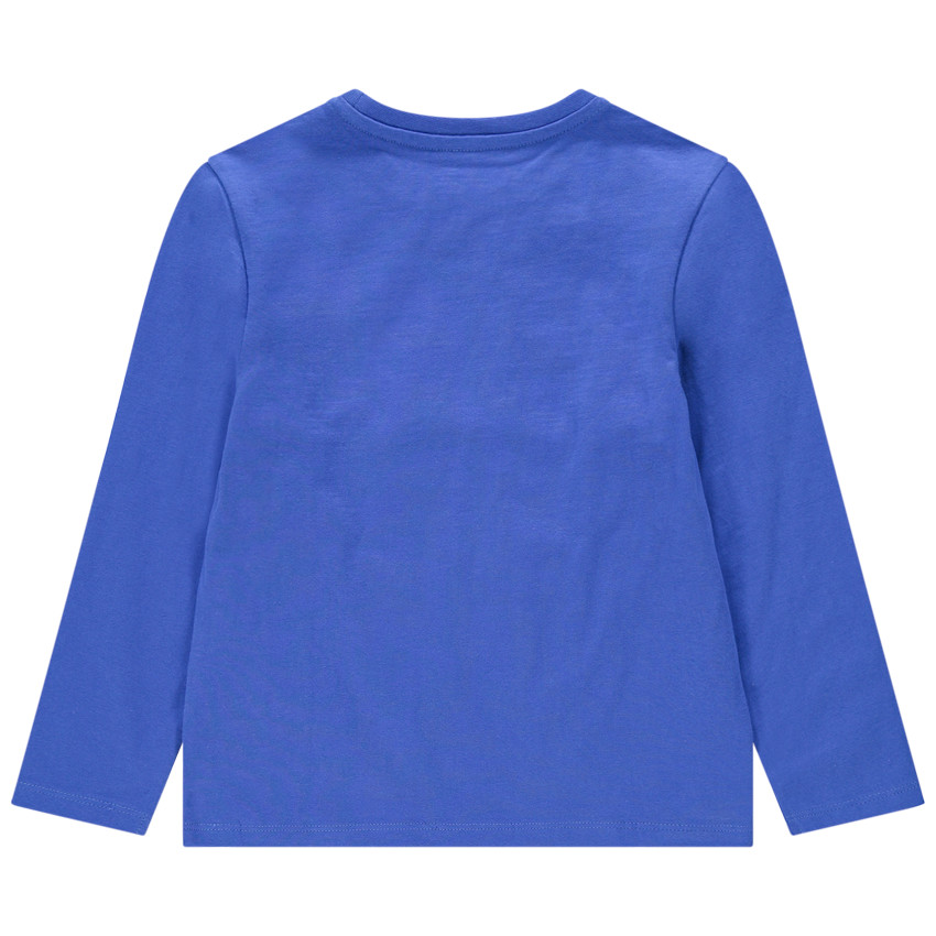 T-shirt manches longues en jersey avec motif fantaisie printé 