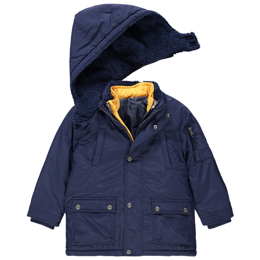 Junior - Parka 2 en 1 avec doudoune sans manches intégrée 
