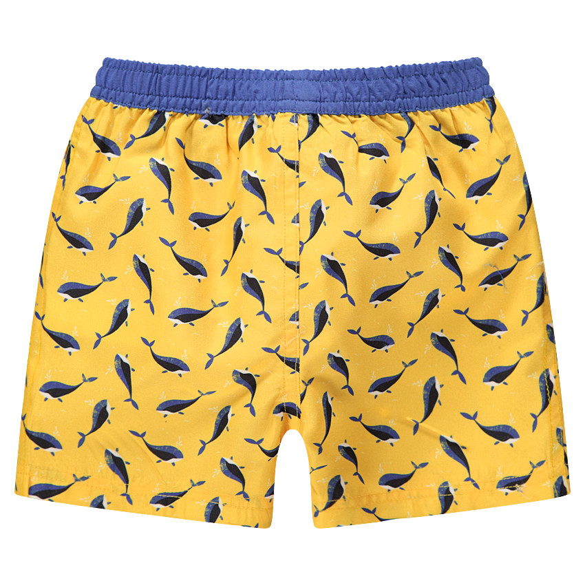 Short de bain avec baleines imprimées all-over 