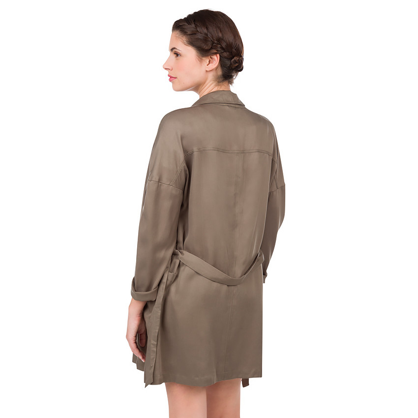 Trench de grossesse uni 