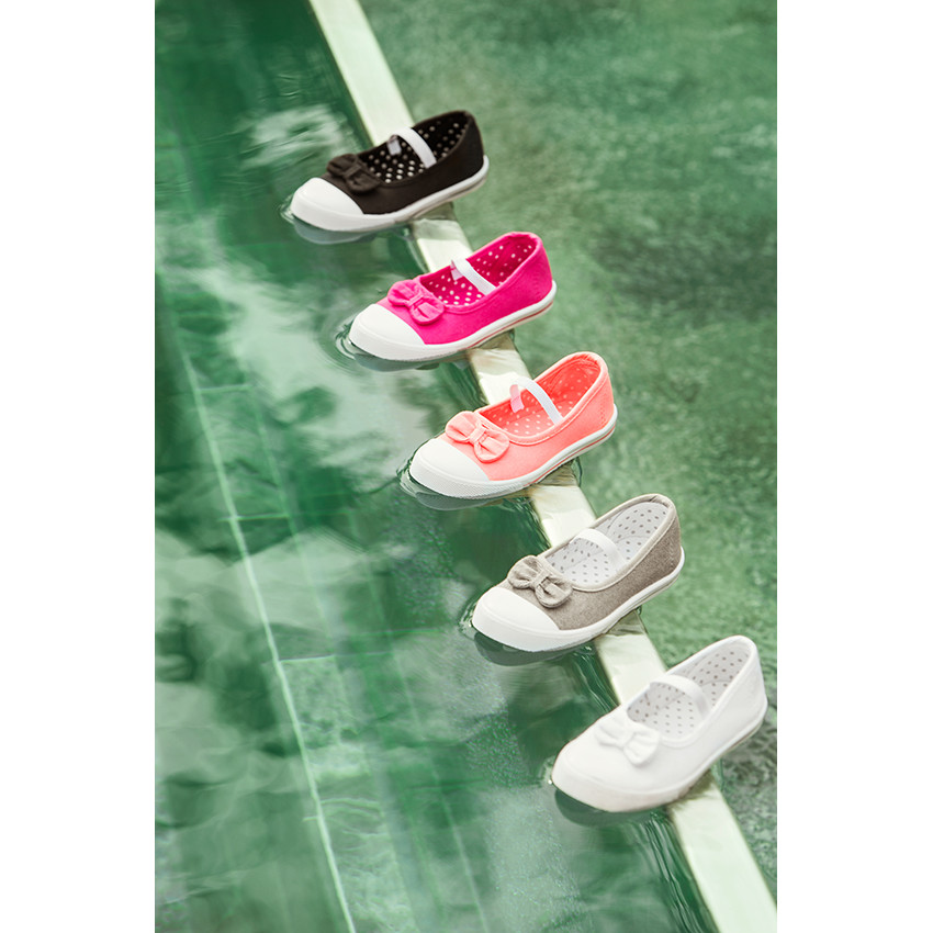 Babies en toile à élastique et noeud du 28 au 35 