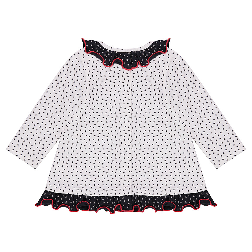 Ensemble avec tunique imprimée, gilet sans manches et legging printé 