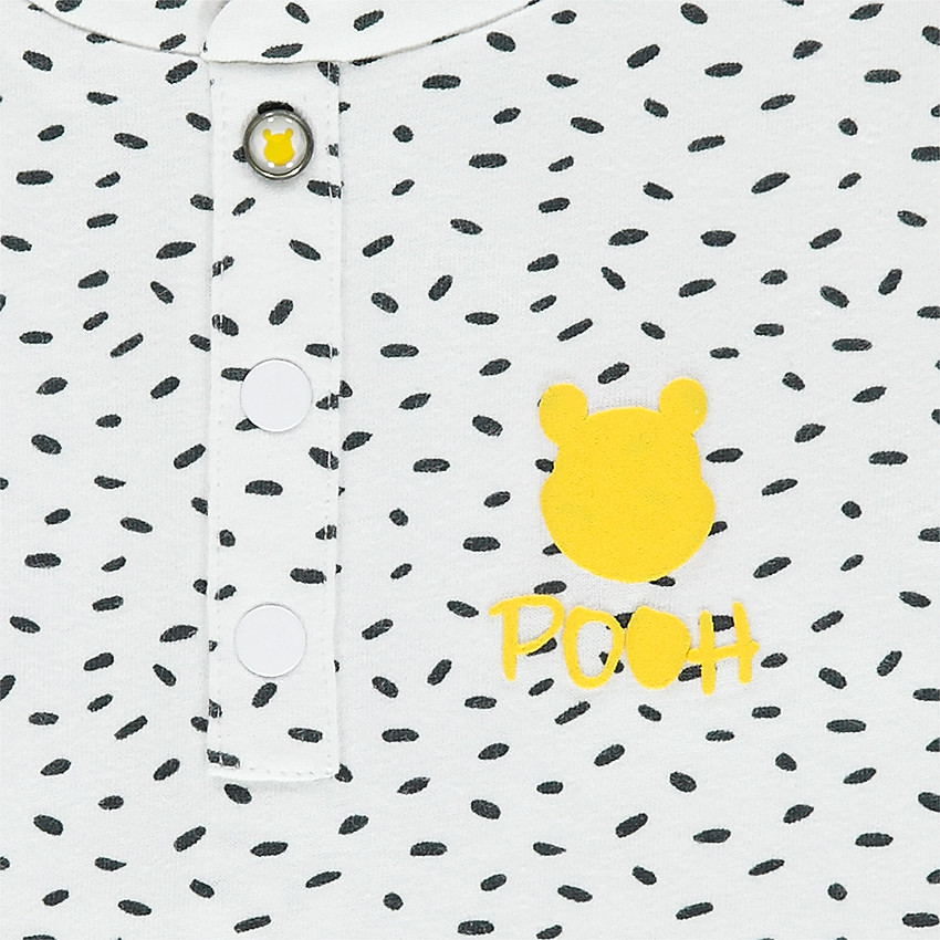 Tee-shirt manches courtes en jersey imprimé all-over avec print Disney Winnie l'Ourson  