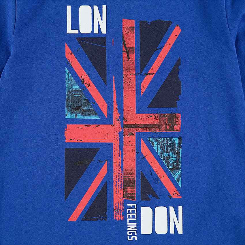 Junior - Tee-shirt manches longues en jersey avec motif fantaisie 