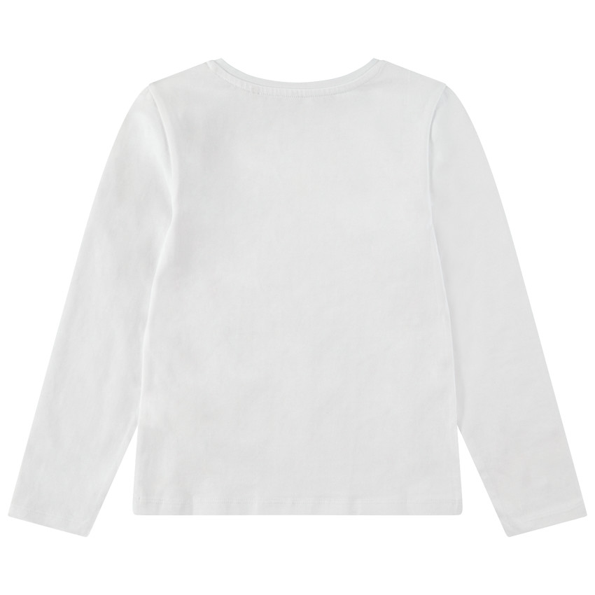 Tee-shirt manches courtes avec motif fantaisie printé 