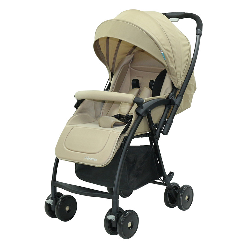 Poussette 1er âge Réversible – Taupe 