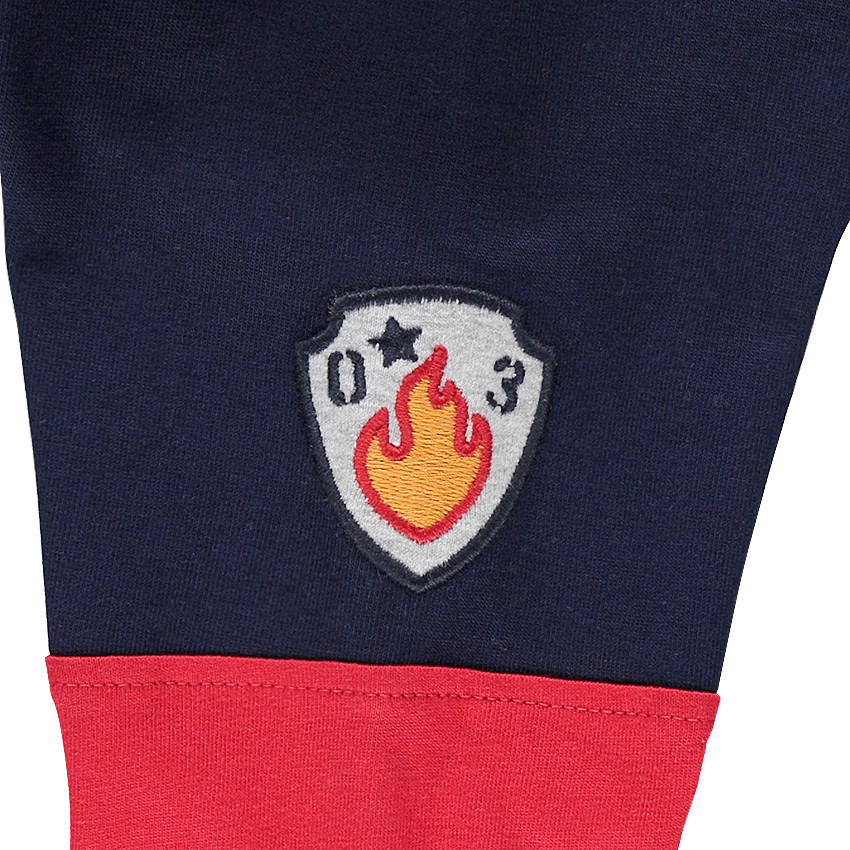 Tee-shirt manches longues tricolore avec print Marcus Pat' Patrouille Nickelodeon™ 