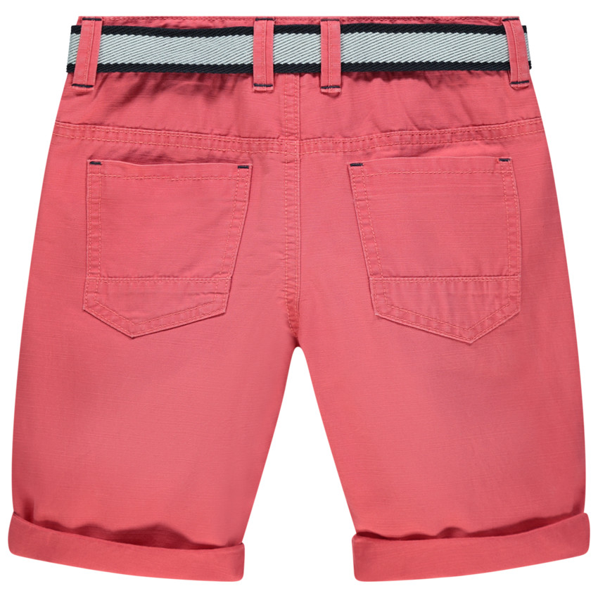 Bermuda en toile à ceinture amovible 