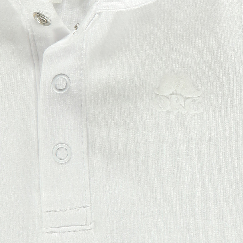 Body manches courtes col polo  