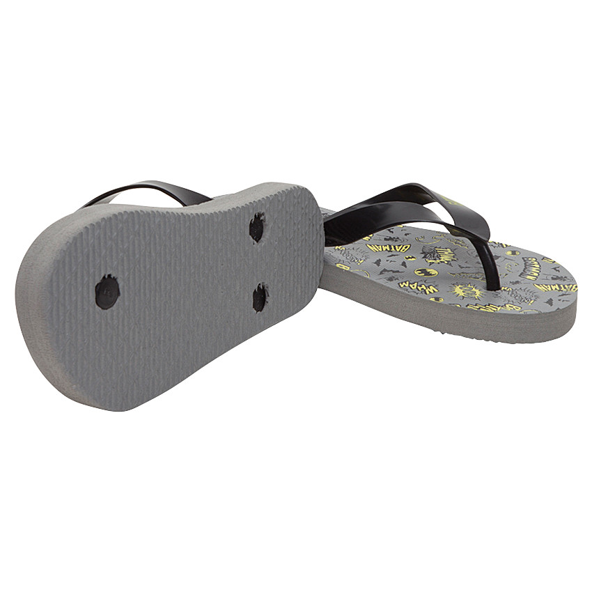 Tongs avec semelles imprimées logo BATMAN all-over 