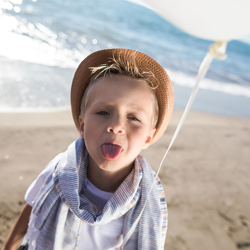 Tee-shirt manches courtes avec effet de rayures 