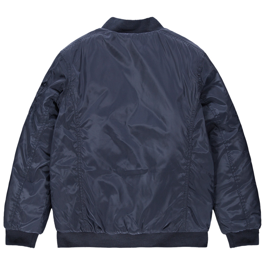 Junior - Blouson style bomber à badges patchés et poches 