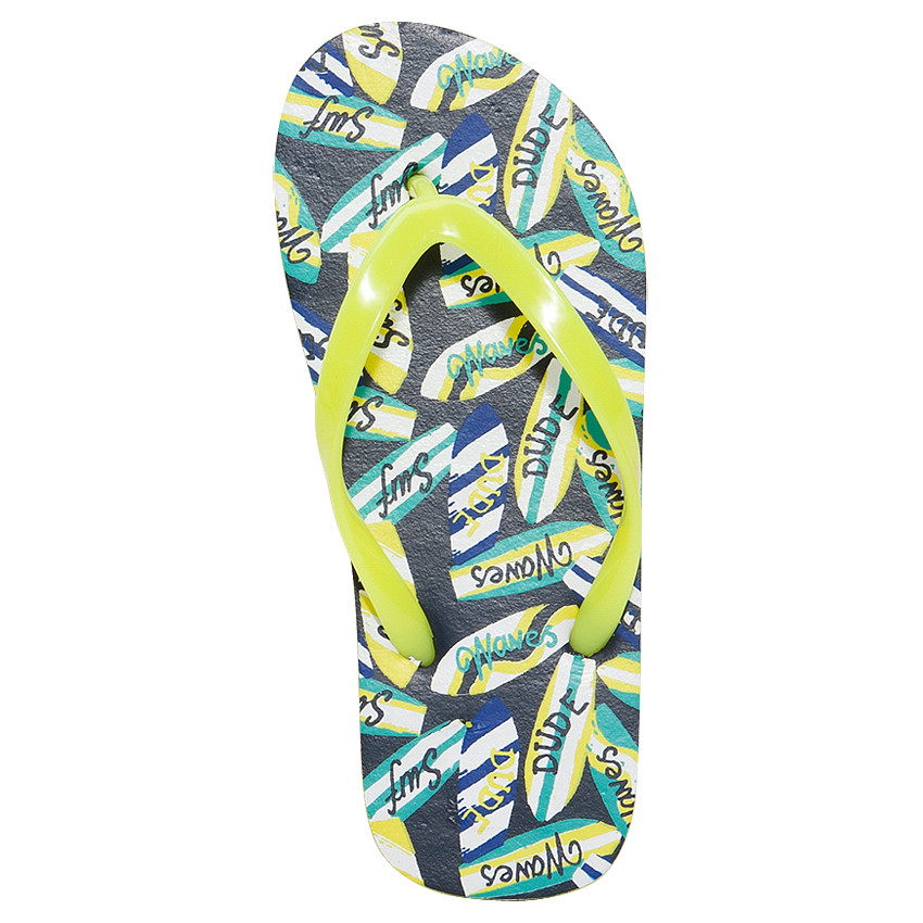 Tongs avec surfs printés all-over 