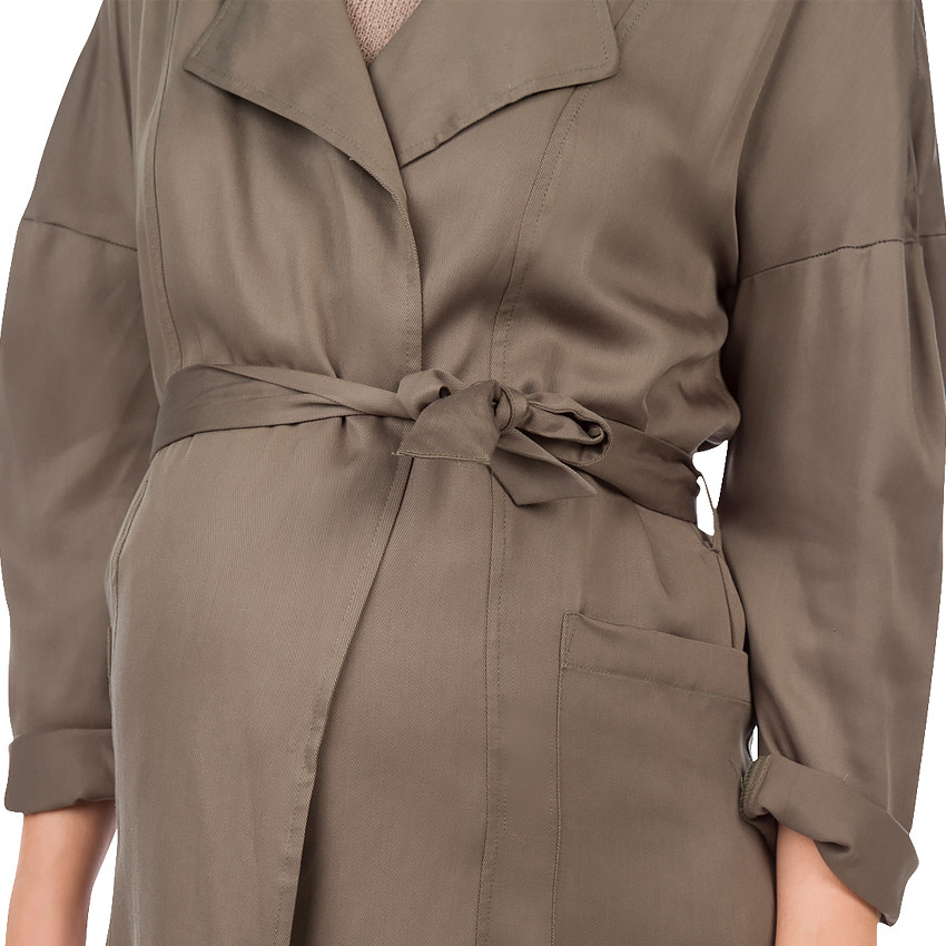 Trench de grossesse uni 