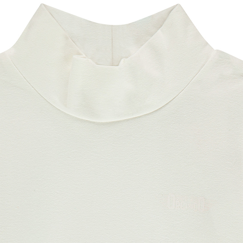 Sous-pull en jersey avec col cheminée 