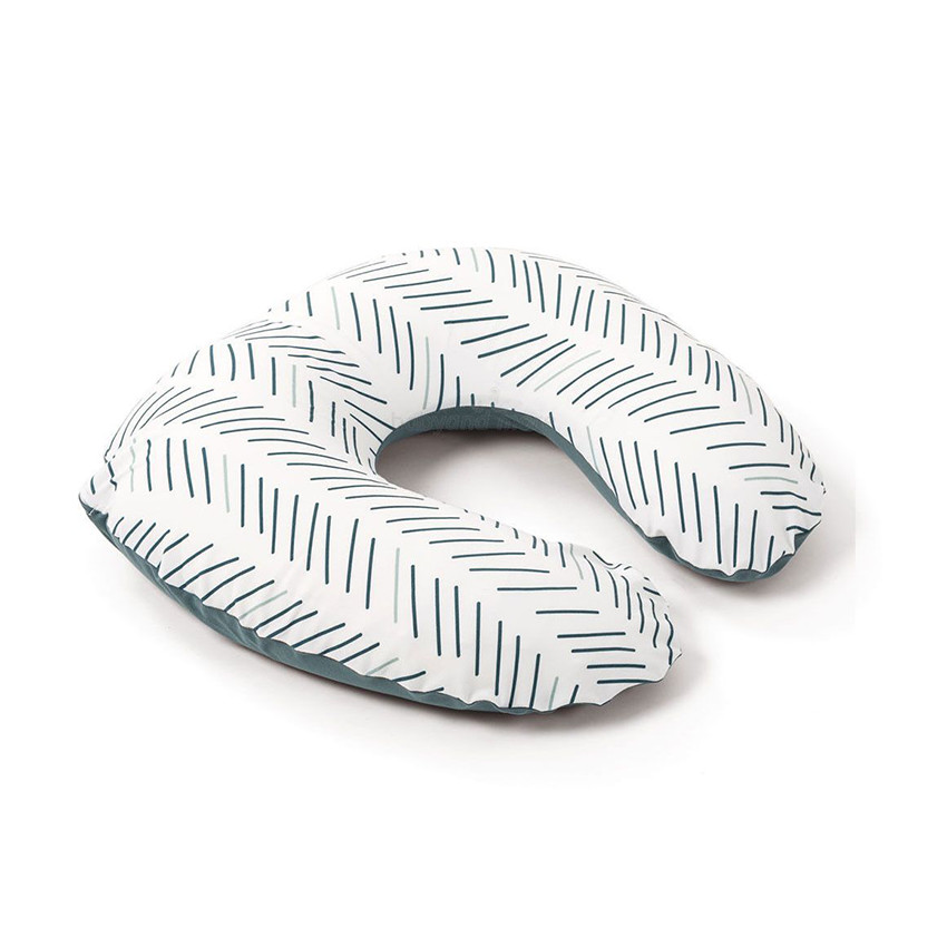 Coussin d'allaitement multi-usages Softy – Ethnic petrol 