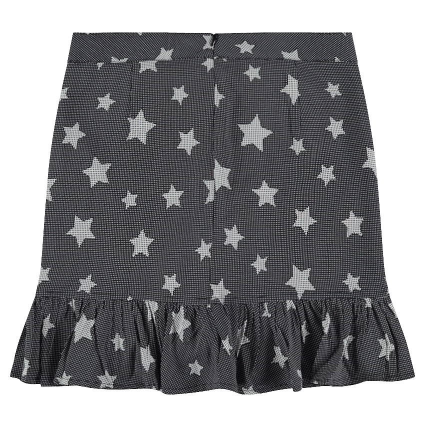 Junior - Jupe volantée avec étoiles all-over 