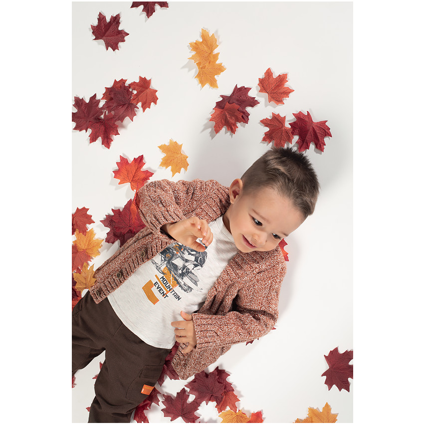 Tee-shirt manches longues en jersey réversible 