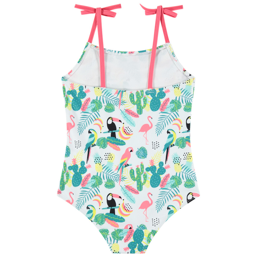 Maillot de bain 1 pièce imprimé jungle 