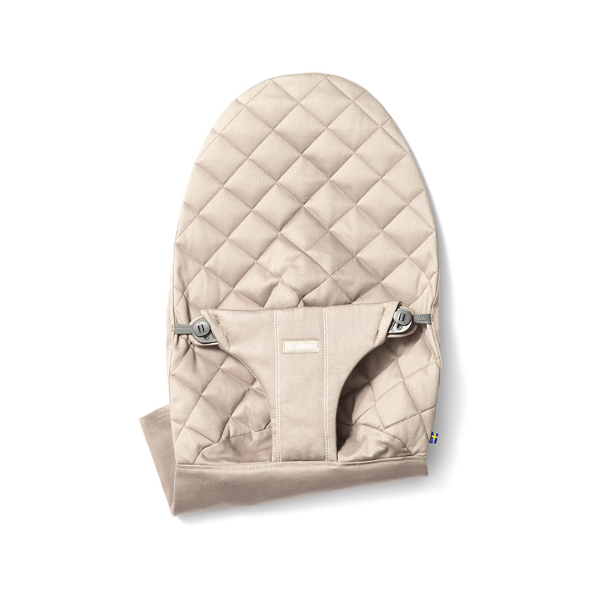 Housse en coton pour transat Bliss - Gris sable 