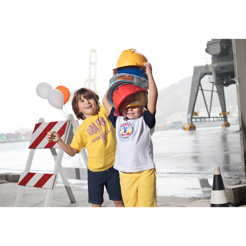 Junior - Bermuda en molleton uni avec poches 