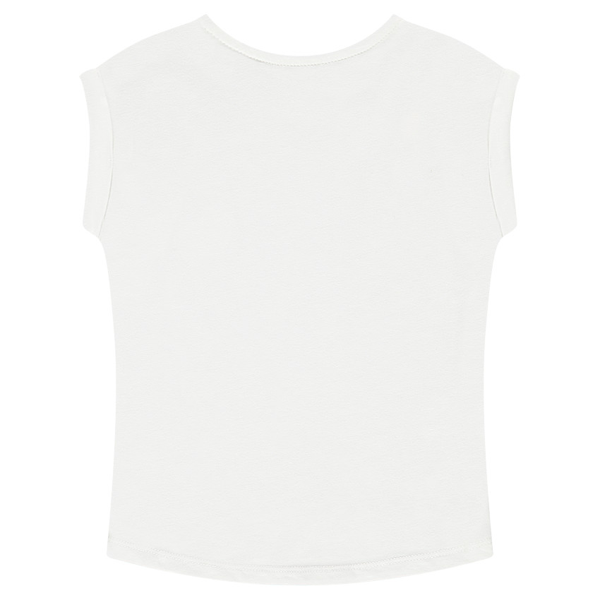 Tee-shirt manches courtes en jersey avec badges patchés 