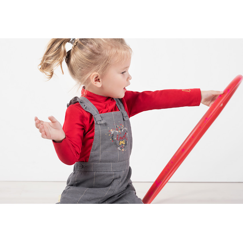 Sous-pull en jersey avec inscription brodée 